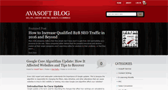 Desktop Screenshot of blog.avasoft.net